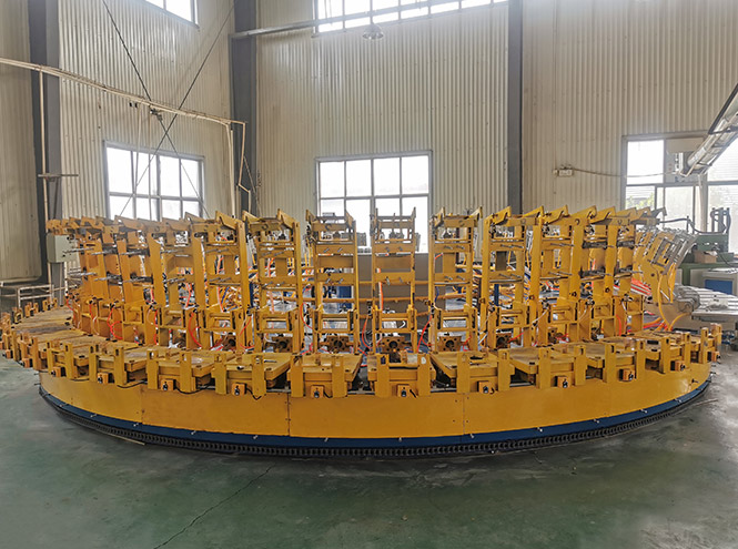 聚氨酯慢回彈枕頭發(fā)泡機(jī)自動(dòng)生產(chǎn)線